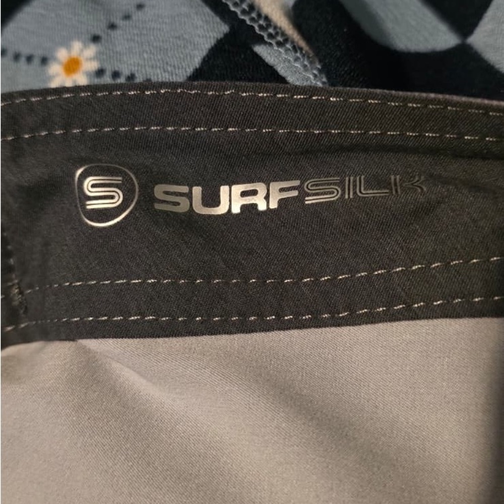 Quiksilver Men's Navy and Purple Board Shorts - Picture 15 of 16